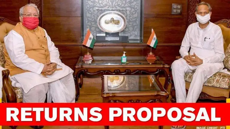 Rajasthan Guv returns proposal to summon Assembly session; asks state govt to give reasons Rajasthan