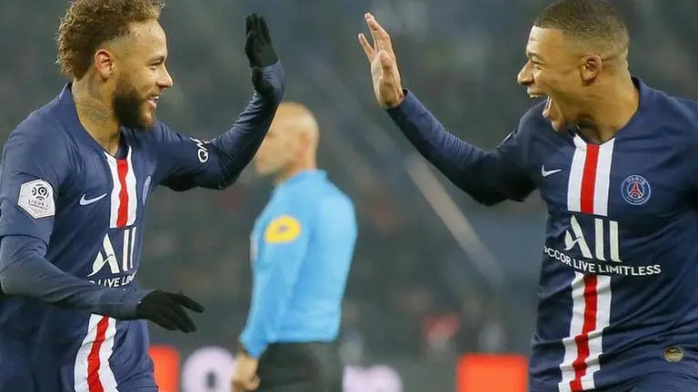 Neymar and Mbappe leave Lisbon hotel day after UCL final defeat