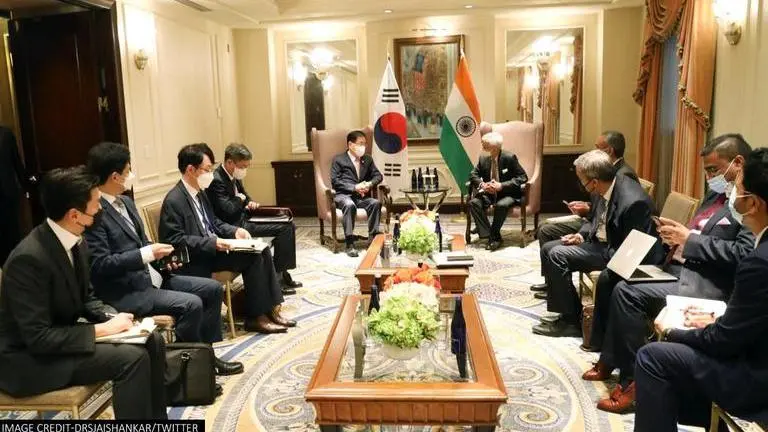 UNGA: EAM Jaishankar meets RoK's FM Chung Eui-yong, discusses India's Act East Policy Jaishankar