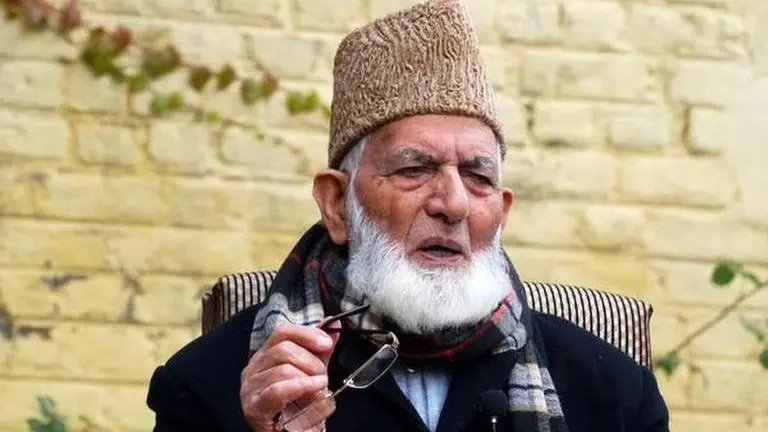Two arrested from Hurriyat leader Syed Ali Shah Geelani's residence in Srinagar Geelani