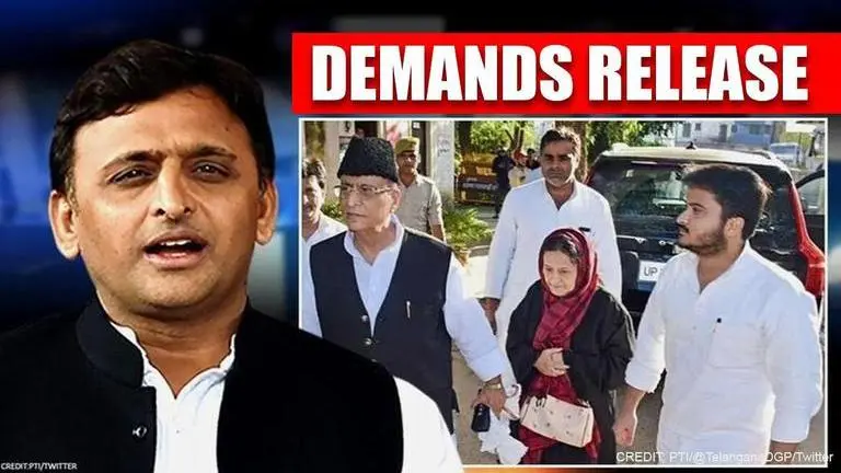 Akhilesh Yadav demands release of Azam Khan & family members from jail in view of Ramzan Ramadan