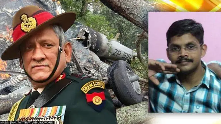 IAF helicopter crash: Pradeep Arakkal from Kerala among 13 dead in Coonoor mishap IAF helicopter crash