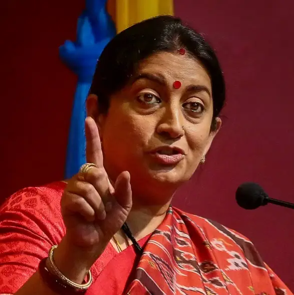 Smriti Irani Slams Rahul Gandhi