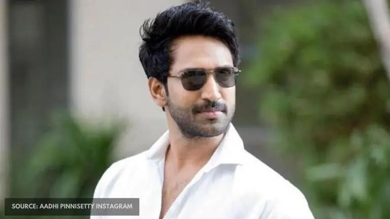 Aadhi Pinisetty's 'Good Luck Sakhi' poster unveiled by Keerthy Suresh on his birthday aadhi pinisetty