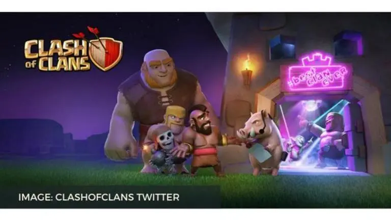 how to change scenery in clash of clans