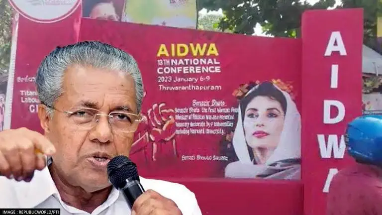 CPI(M) places ex-Pak PM Bhutto as face of women’s wing meet to be attended by CM Vijayan AIDWA