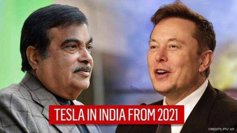 Nitin Gadkari confirms that Elon Musk's Tesla Motors will be coming to