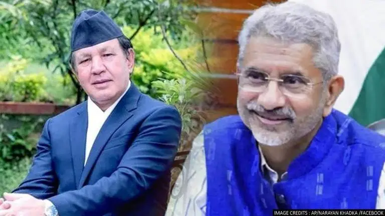 EAM S Jaishankar congratulates new Nepal Foreign Min N Khadka ahead of 76th UNGA session S Jaishankar