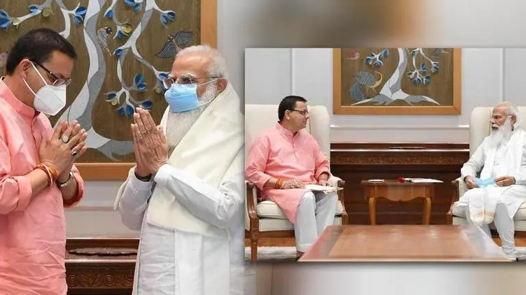 Uttarakhand CM Dhami requests PM Modi to set-up AIIMS in state, discusses other issues Uttarakhand CM