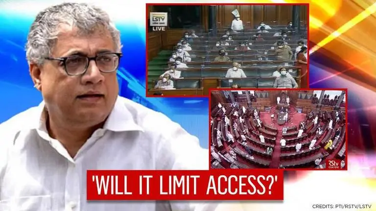 TMC questions Lok Sabha TV-Rajya Sabha TV's merger to 'Sansad TV'; Derek asks 4 questions Derek O'Brien