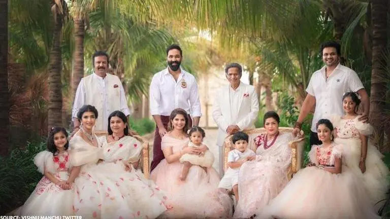 A peek into Vishnu Manchu's youngest daughter Ayra's birthday celebrations; see pics Vishnu Manchu