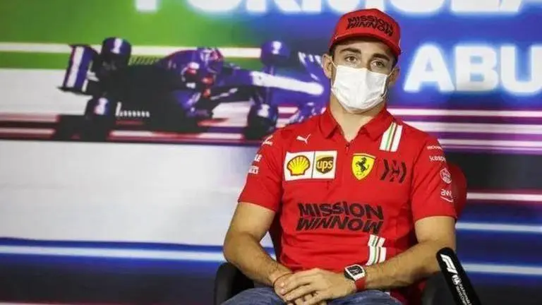 What happened to Charles Leclerc as Ferrari suffer double retirement in Azerbaijan GP? Ferrari's Charles Leclerc