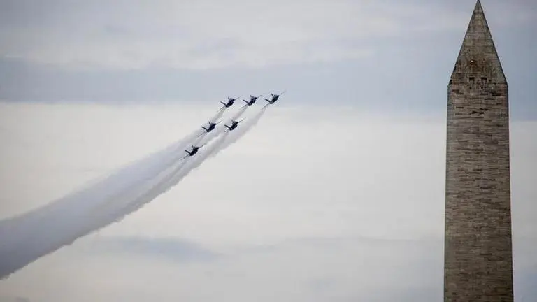 US: July 4th military flyovers to go over DC, 4 other cities July 4th military flyovers to go over DC, 4 other cities