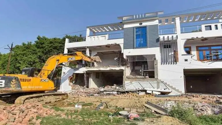 UP: Yogi Adityanath govt builds houses for poor on mafia land Yogi Adityanath