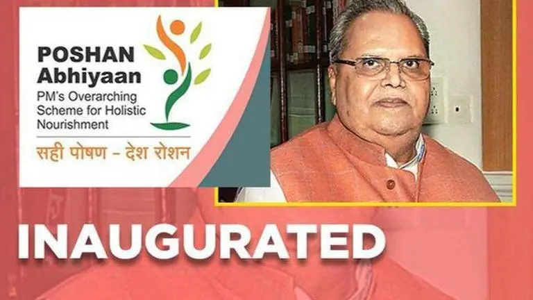 Farooq Khan, J&K Advisor inagurates POSHAN Maah-2019 in Jammu Farooq Khan