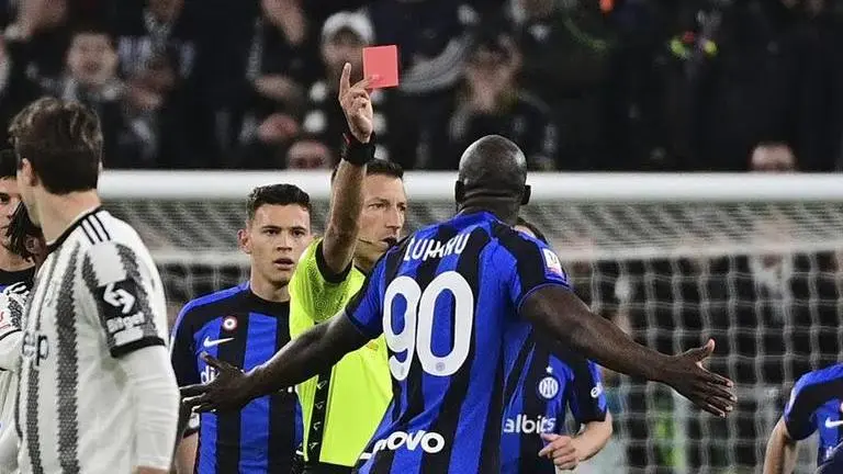 Juventus vs Inter: Romelu Lukaku's payback against racist fans ends in a red card for himself Inter, Juventus Cup semi ends in scuffle after 1-1 draw
