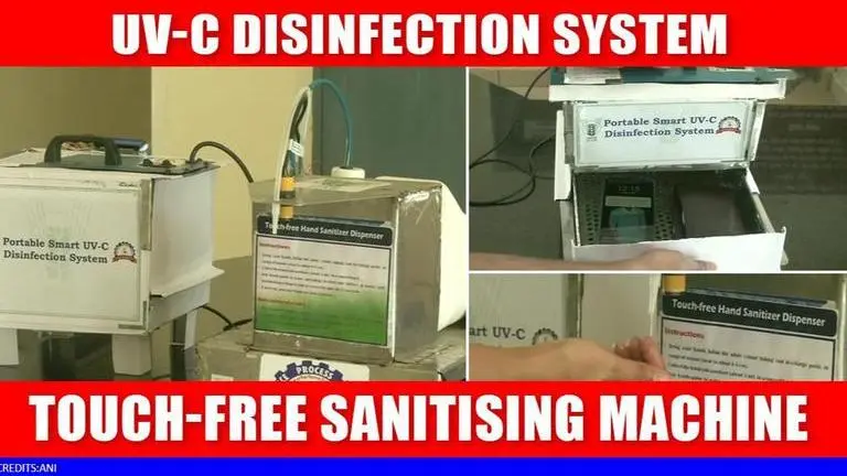Punjab: Ludhiana scientists invent contactless sanitiser, UV-C disinfection system Ludhiana