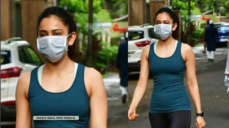 Rakul Preet Singh goes for morning walk, says ''ab main route change karne wali hoon'' Rakul Preet Singh