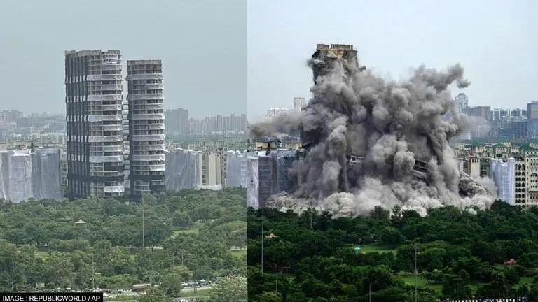 EXPLAINED: Why were Noida's Supertech Twin Towers demolished? All you need to know Noida