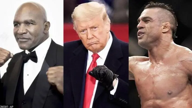 Evander Holyfield vs Vitor Belfort: Ex-US Prez Donald Trump to do commentary for epic bout Evander Holyfiel vs Vitor Belfort