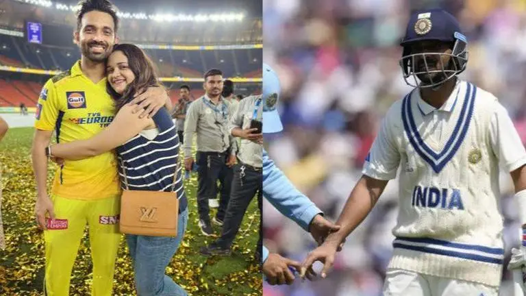 Rahane's wife pens heartfelt note for India's WTC final star; 'Despite your swollen...' Ajinkya Rahane