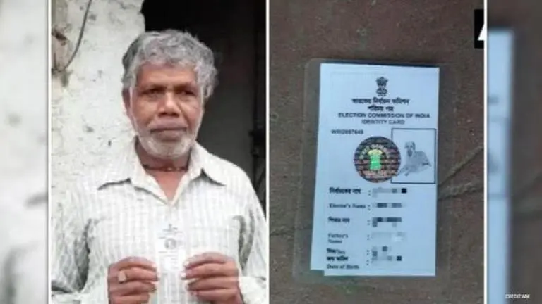 Murshidabad: Man issued voter ID card with dog's picture, BDO asserts 'will be corrected' Murshidabad