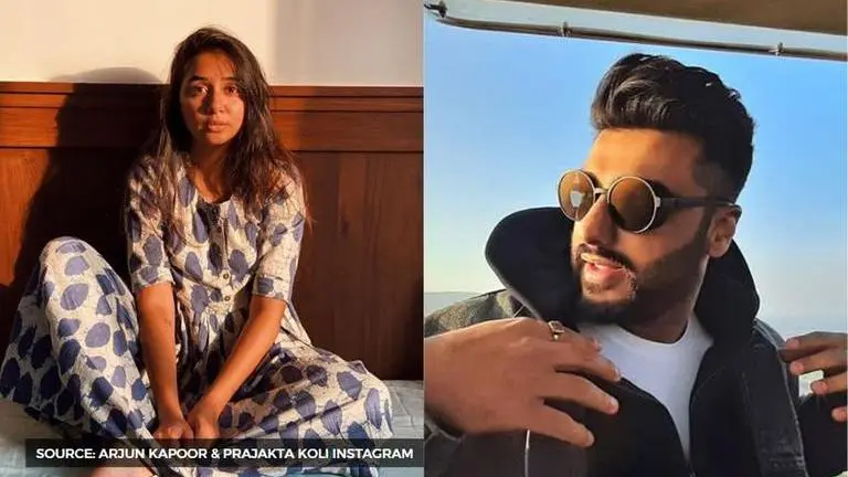 Arjun Kapoor strikes again, hilariously trolls Prajakta Koli's Instagram post arjun kapoor