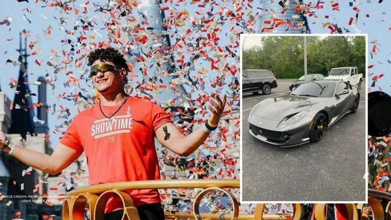 Patrick Mahomes celebrates Royals ownership by splashing $350K on Ferrari supercar patrick mahomes