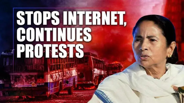 Trinamool govt snaps internet services in parts of WB, Party continues rally against CAA West Bengal