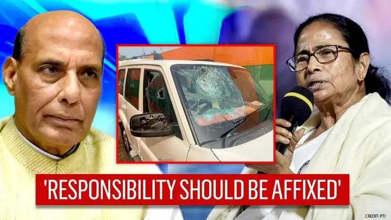 Rajnath Singh reacts to attack on JP Nadda's convoy, demands 'thorough investigation' Rajnath Singh