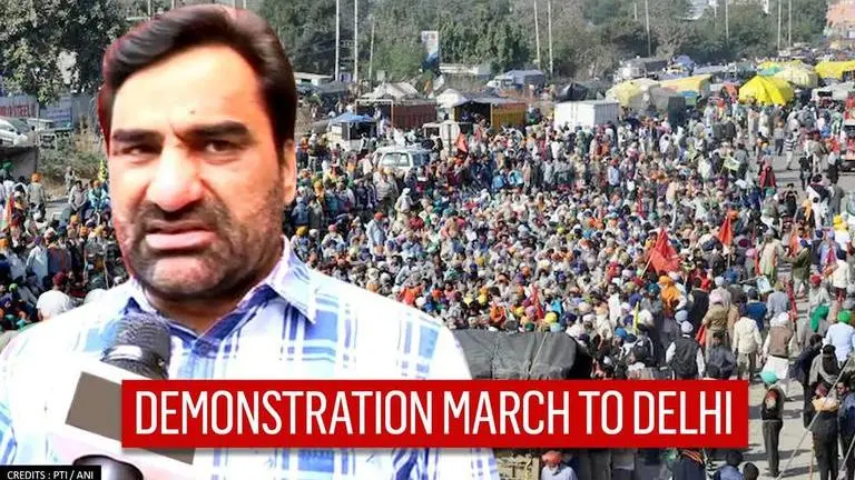 RLP's Hanuman Beniwal flags-off march to Delhi, to meet 'thousands of farmers' in Kotputli Hanuman Beniwal