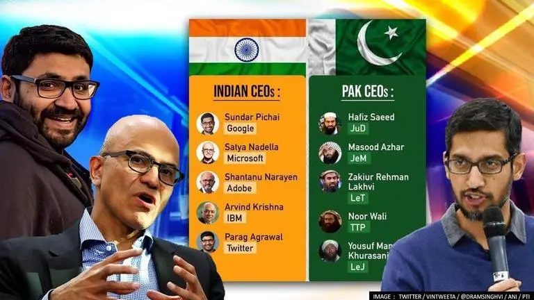 As Indian CEOs shine globally, viral meme on 'Pakistan CEOs' leaves netizens in splits Abhishek Singhvi