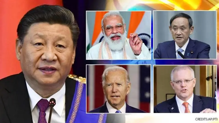 Chinese stooge spooked by Quad Summit; 'low-quality strategic construction that serves US' QUAD summit