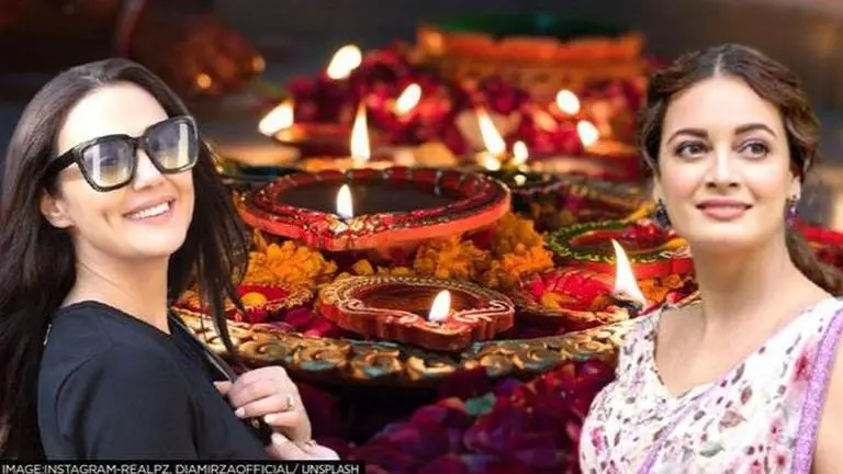 Diwali 2021: Preity Zinta & Dia Mirza wish fans and followers 'love and light' Diwali 2021