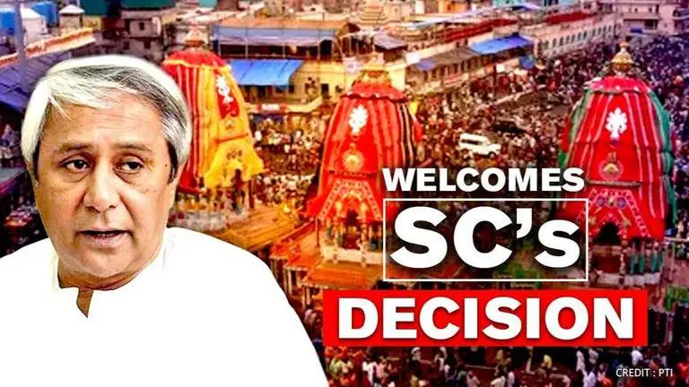 'Will work with Centre': Odisha govt welcomes SC's decision to allow Jagannath Rath Yatra Odisha