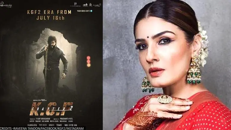 'KGF 2' release postponed: Raveena Tandon says 'magnum opus comes to life soon' KGF2, Raveena Tandon, KGF:Chapter2, KGF2 release postponed