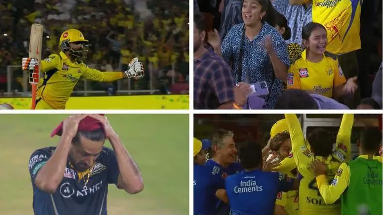 WATCH | Relive Ravindra Jadeja's iconic finish in last over that won the IPL 2023 for CSK