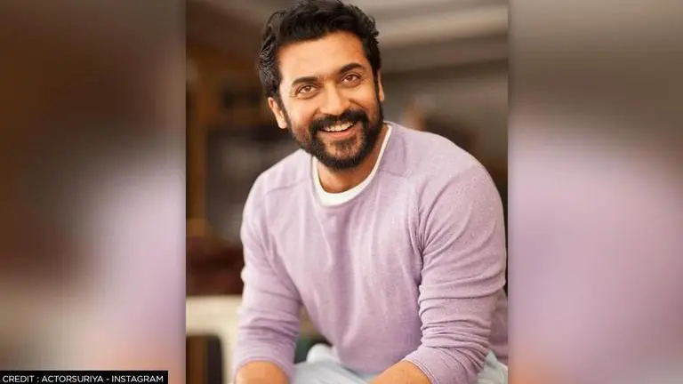 Suriya's Etharkkum Thunindhavan's first look unveiled just before his b'day; Fans go gaga Suriya