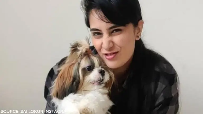 Sai Lokur turns 'water baby' with four-legged friend Mocha in Goa, shares glimpse Sai Lokur