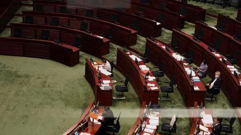 Hong Kong legislature opens; democracy bloc set to resign Hong Kong legislature opens; democracy bloc set to resign
