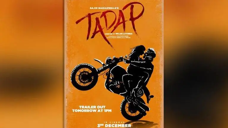 'Tadap' Day 1 Box Office Collection: Ahan Shetty's debut film off to a good start Tadap Box Office Collection Day 1