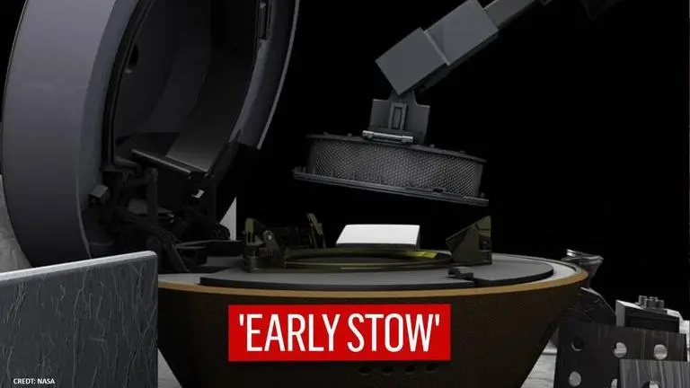 NASA's Osiris Rex to begin 'early stow' as asteroid particles continue to leak