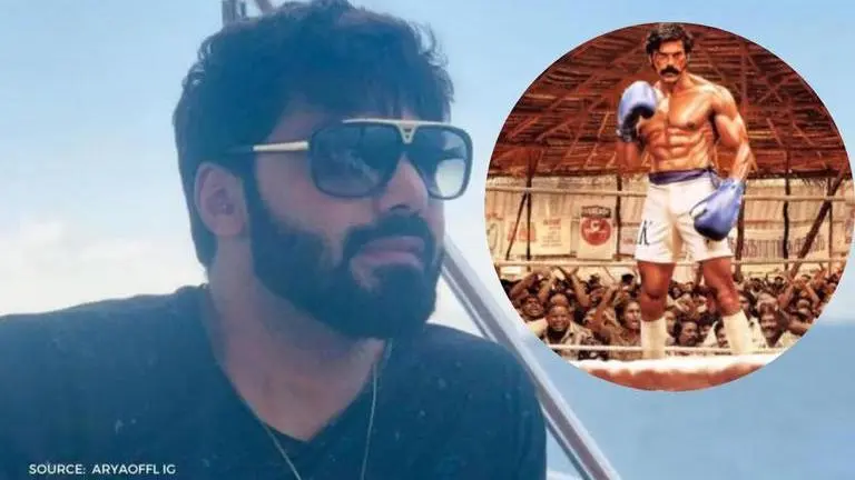 Sarpatta first look poster hits internet, sees Arya flaunting ripped physique Sarpatta first look