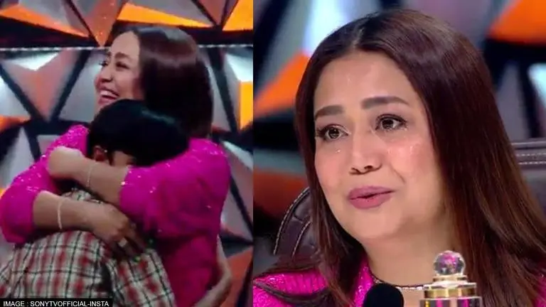 Neha Kakkar gets teary eyed as contestant performs 'Maahi Ve' on 'Superstar Singer 2' Neha Kakkar
