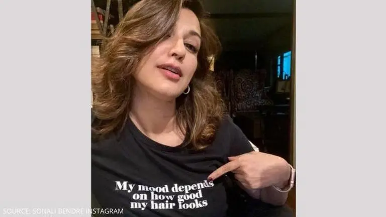 Sonali Bendre Behl 'feels good' as she flaunts hair, says 'Love is in the hair'; watch Sonali Bendre Behl
