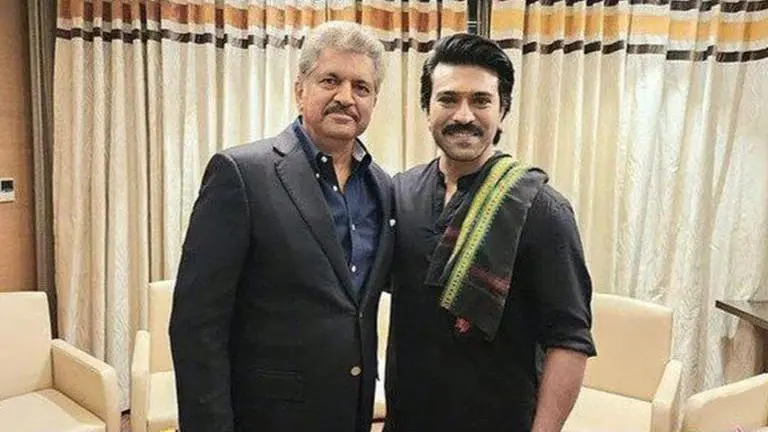 Anand Mahindra calls Ram Charan a ‘global star’; the RRR actor reacts Anand Mahindra
