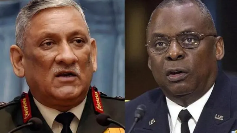 US Defence Secretary Lloyd Austin terms CDS Rawat's visit to Pentagon as 'historic' India
