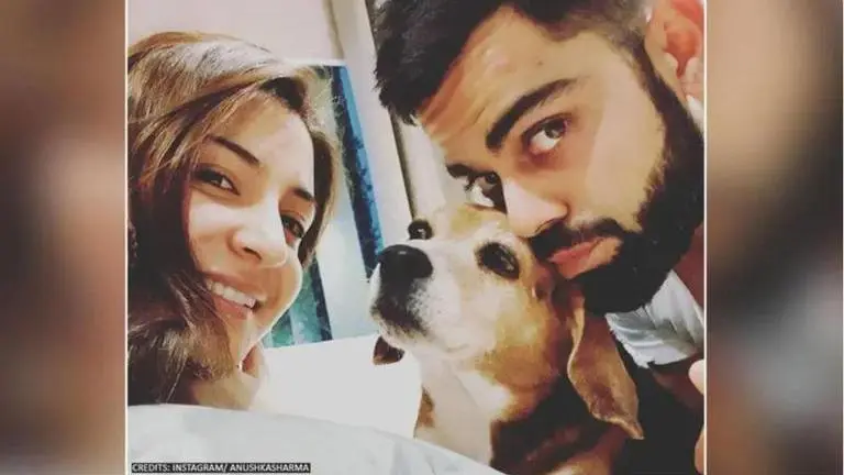 Virat Kohli & Anushka Sharma share news of their dog's demise; fans mourn Bruno with them virat kohli