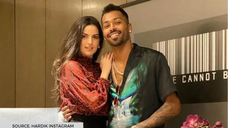 Hardik Pandya & Natasa Stankovic's picture with their pets is complete 'family goals' hardik pandya