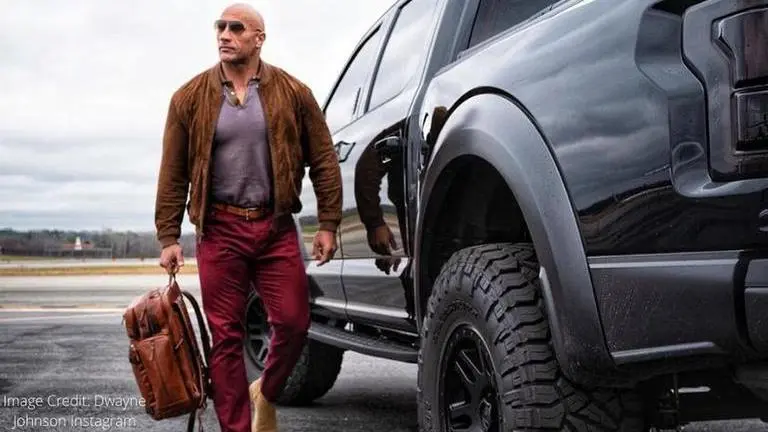 Dwayne Johnson shows his fans how to 'rock' in monochrome pictures Dwayne Johnson